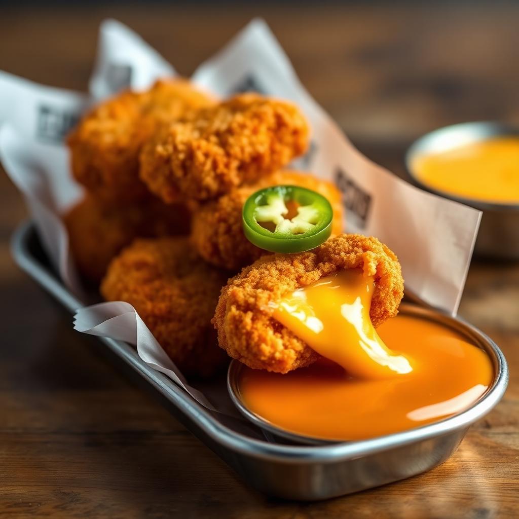 Chilli Cheese Nuggets (6 Stück)